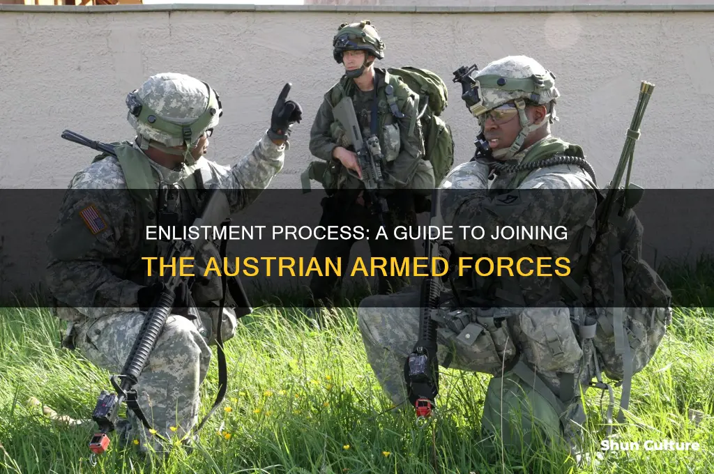 how to join austrian army