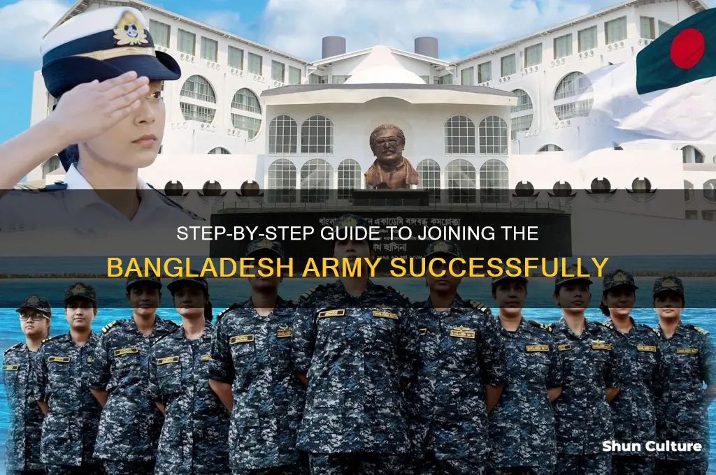 how to join bangladesh army