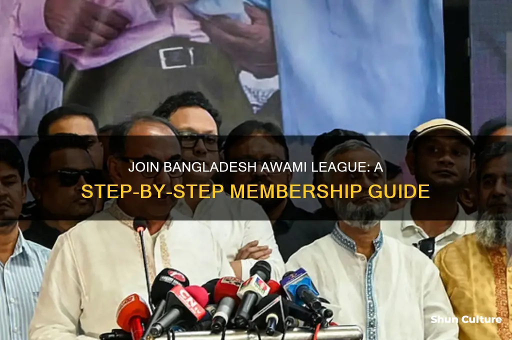 how to join bangladesh awami league