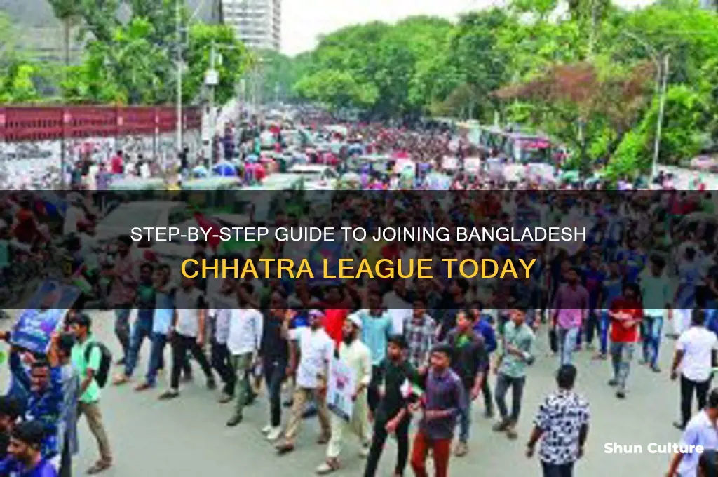how to join bangladesh chhatra league