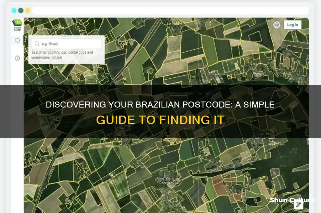how to know postcode in brazil