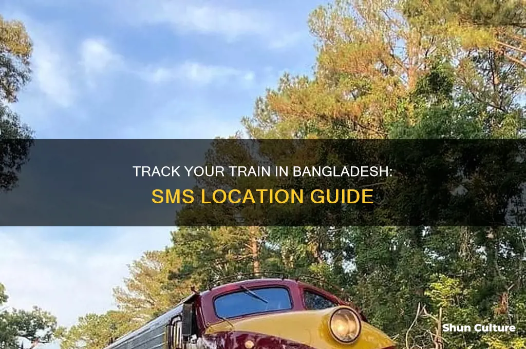how to know train location by sms in bangladesh