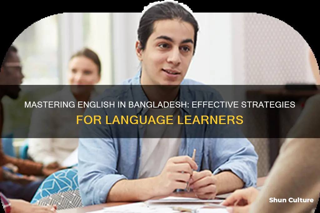 how to learn english in bangladesh