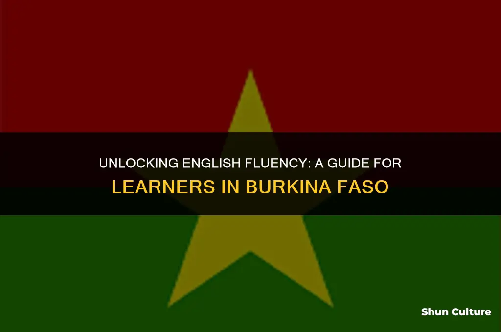 how to learn english in burkina faso