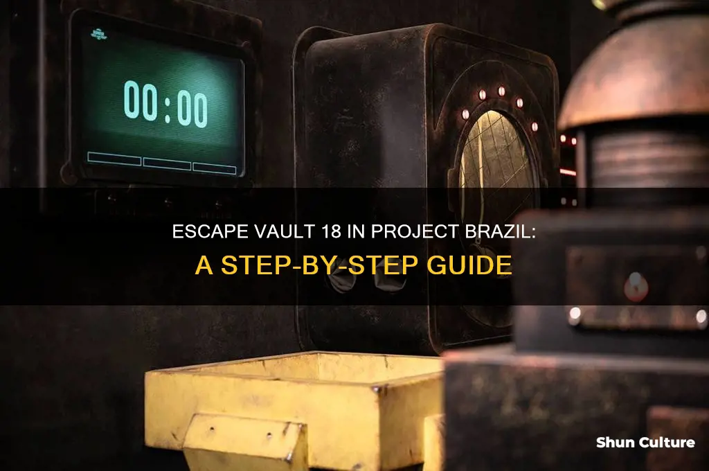 how to leave vault 18 in project brazil