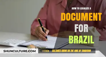 Legalizing Documents for Brazil: A Step-by-Step Guide to Authentication