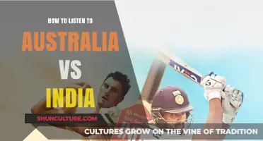 Where to Listen to Australia vs India Match