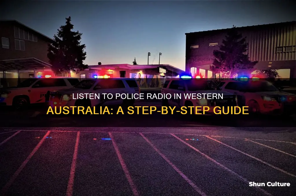 how to listen to police radio western australia