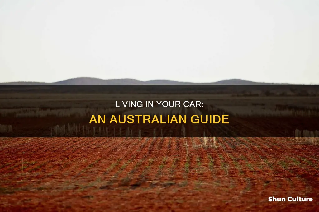 how to live in your car australia