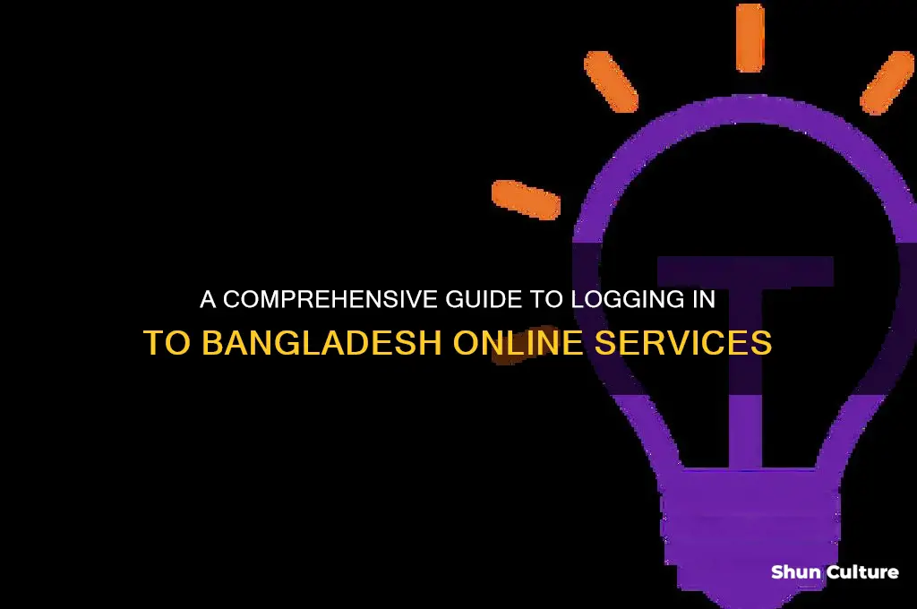 how to log in to bangladesh