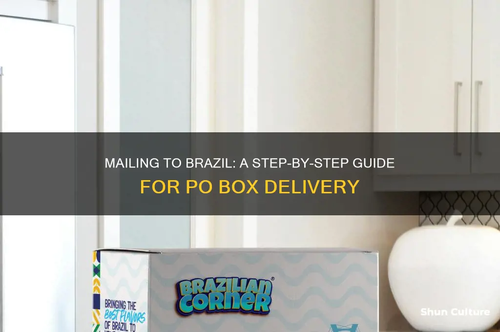 how to mail letter to brazil po box