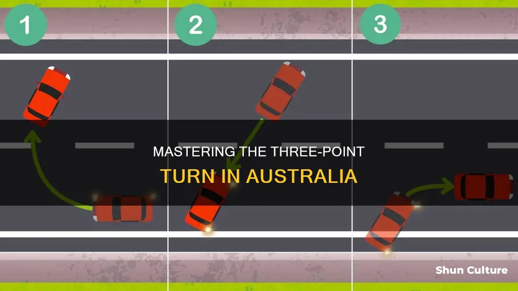 how to make a 3 point turn australia