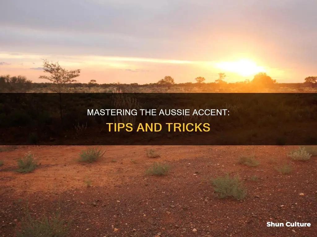 how to make a australian accent
