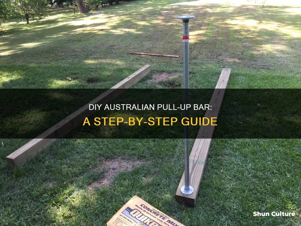 how to make a australian pull up bar