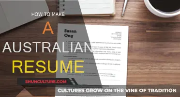 Crafting a Winning Australian Resume: A Guide
