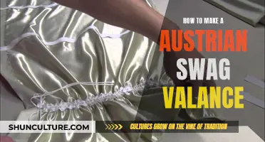 Create a Stylish Austrian Swag Valance: Tips and Tricks