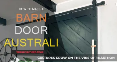 Crafting a Barn Door: An Australian DIY Guide