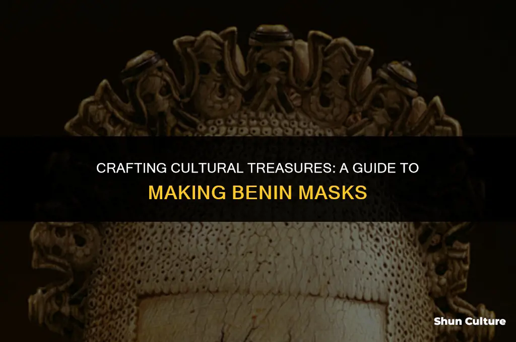 how to make a benin mask