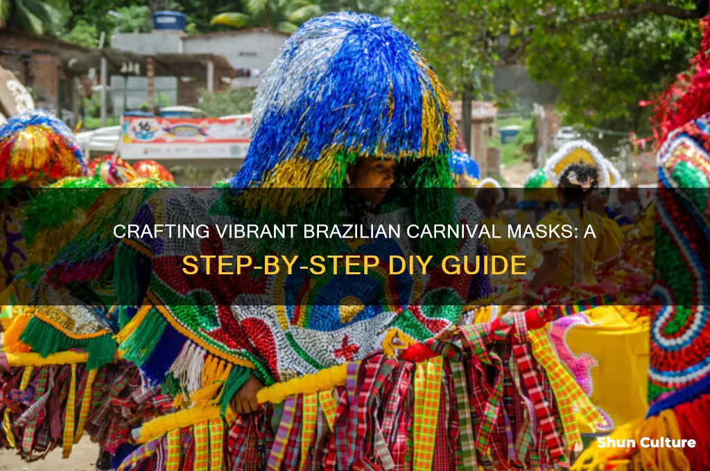 how to make a brazil carnival mask