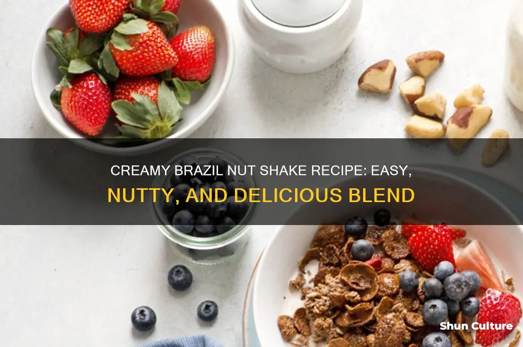 how to make a brazil nut shake