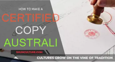 Get Certified Copies in Australia: A Simple Guide