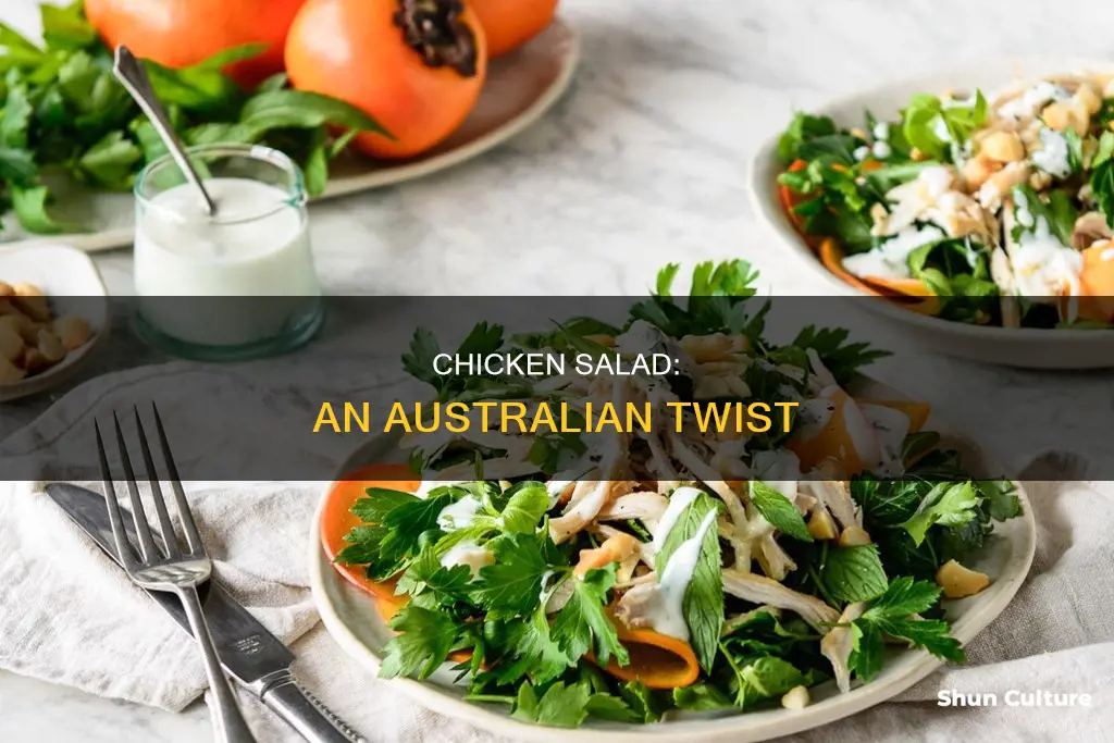 how to make a chicken salad animals australia