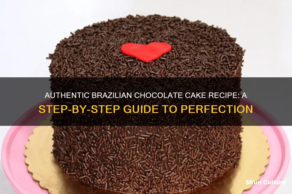 how to make a chocolate cake from brazil