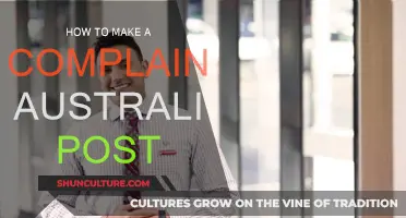 Australia Post: Making a Complaint Simplified
