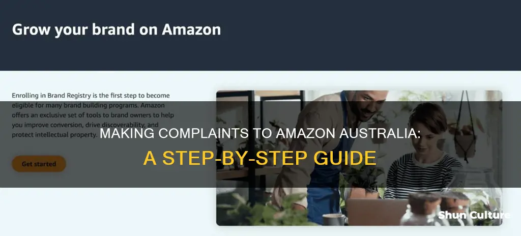 how to make a complaint to amazon australia