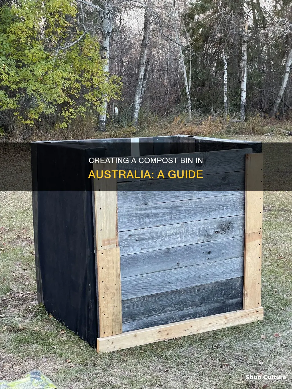 how to make a compost bin australia