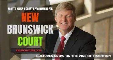 Book Your Court Appointment: New Brunswick