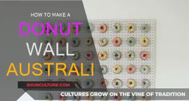 Create a Donut Wall: An Australian Guide
