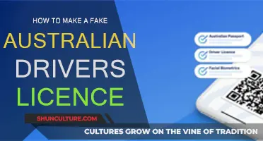 Creating Fake IDs: Australian Driver's License Edition