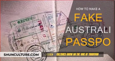 Creating a Fake Australian Passport: Step-by-Step Guide