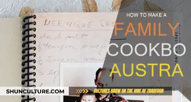 Creating a Family Cookbook: Australia's Heritage
