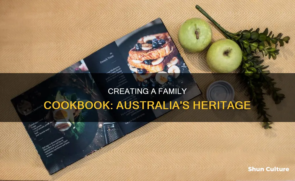 how to make a family cookbook australia