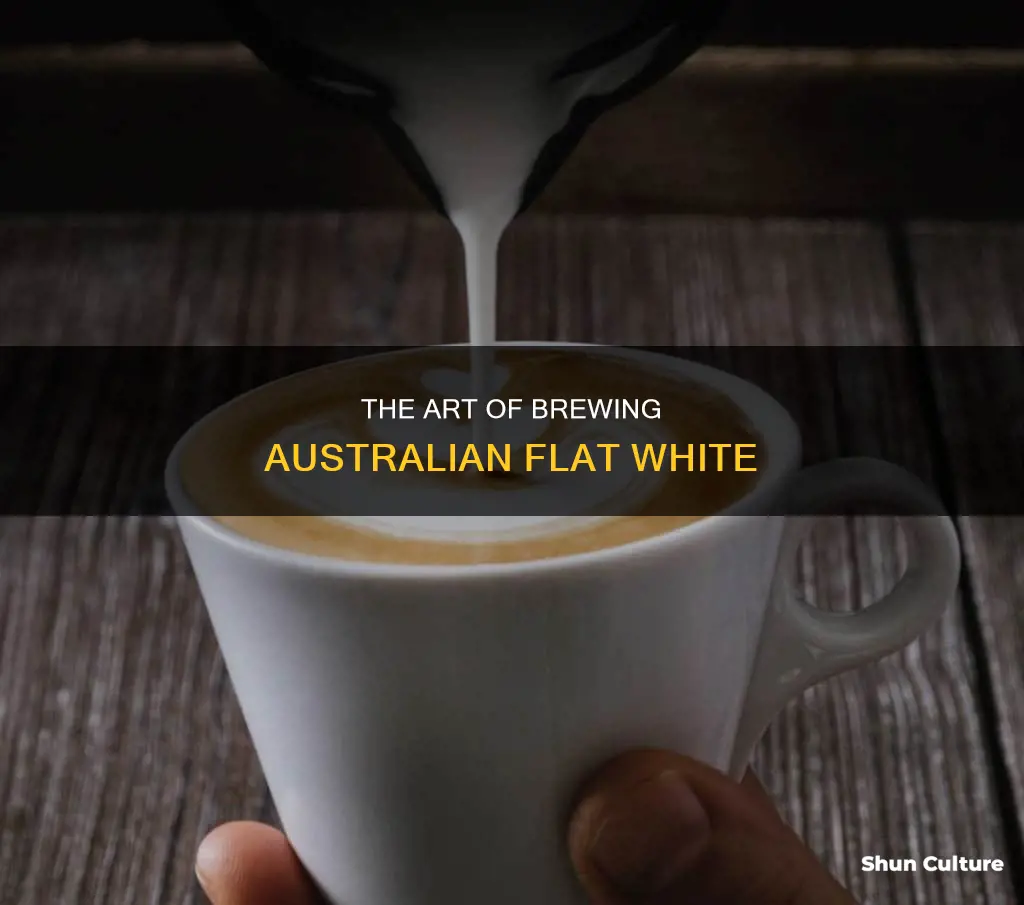 how to make a flat white australia