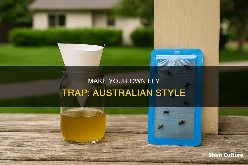 how to make a fly trap australia