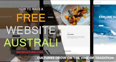 Creating a Free Website in Australia: A Simple Guide