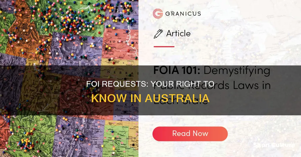 how to make a freedom of information request australia