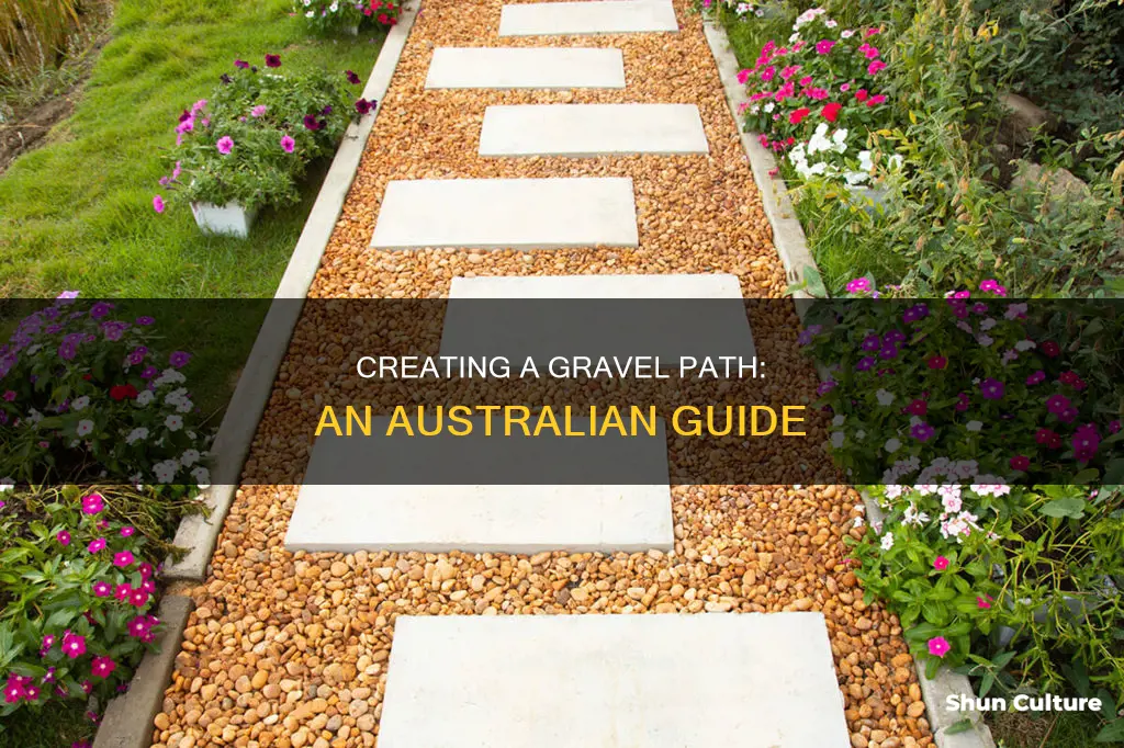 how to make a gravel path australia