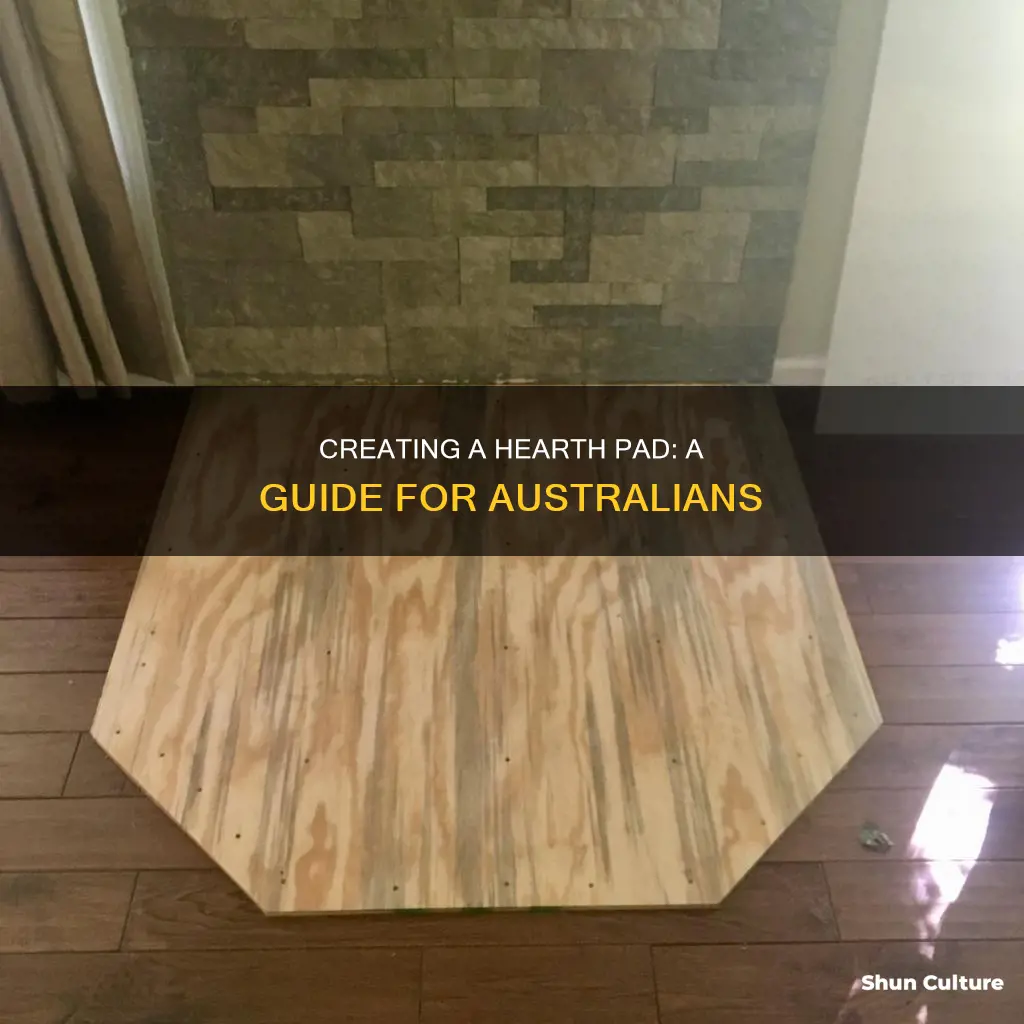 how to make a hearth pad australia