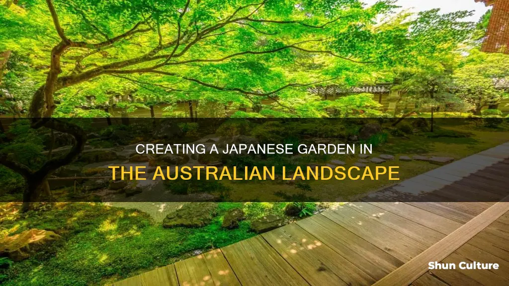 how to make a japanese garden in australia