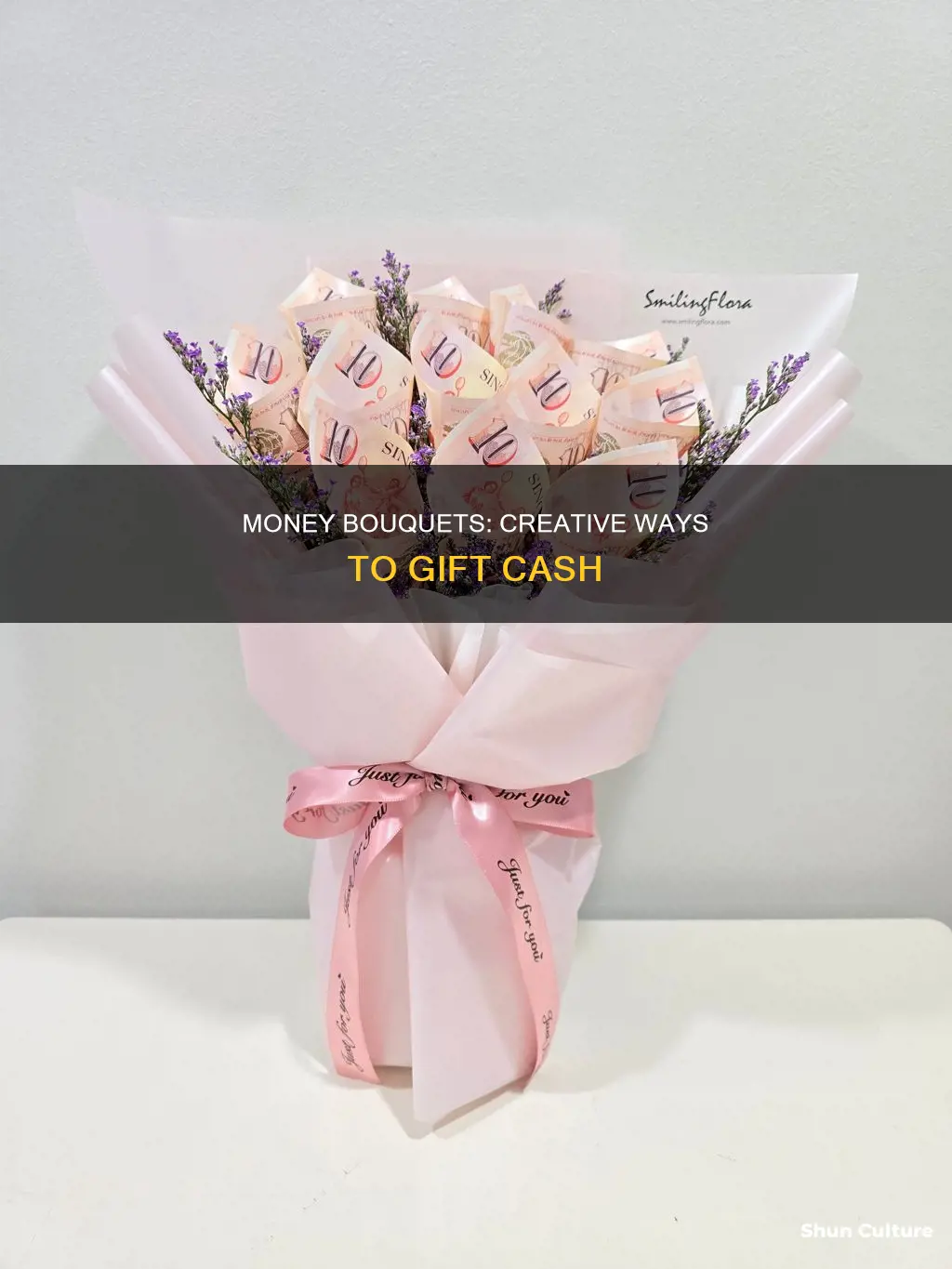 how to make a money bouquet australia