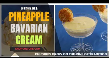 A Tropical Treat: Pineapple Bavarian Cream Delights