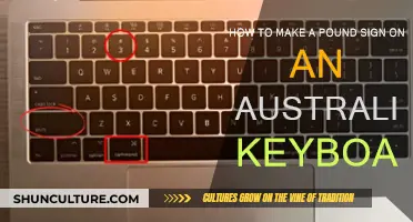 Creating the Pound Sign on an Australian Keyboard