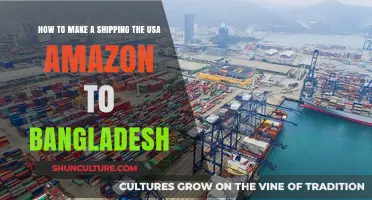 Shipping from USA Amazon to Bangladesh: A Step-by-Step Guide