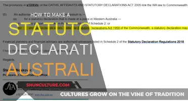 Making a Statutory Declaration in Australia: A Simple Guide