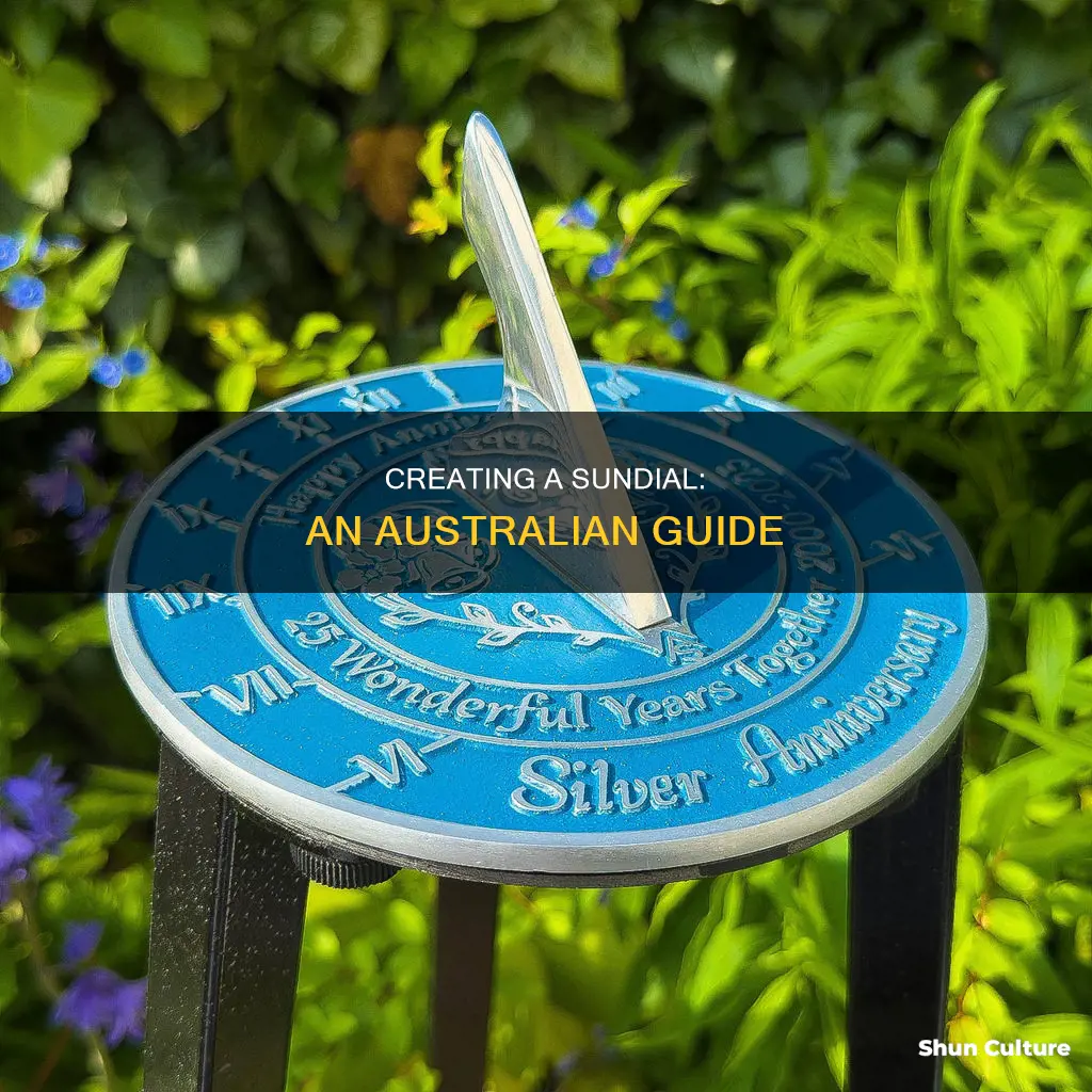 how to make a sundial australia