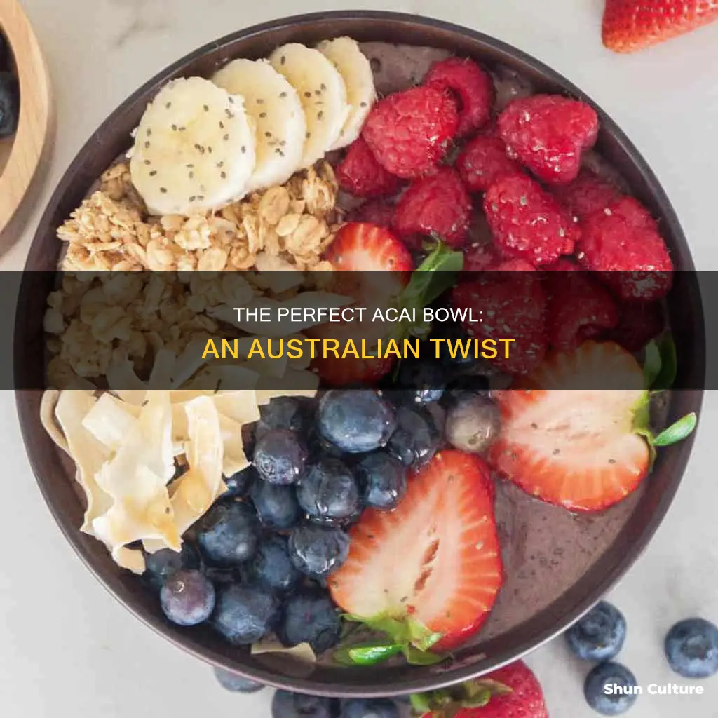 how to make acai bowl australia
